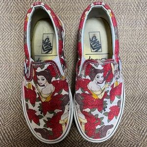 Disney x Vans Belle (Beauty and the Beast) Slip Ons